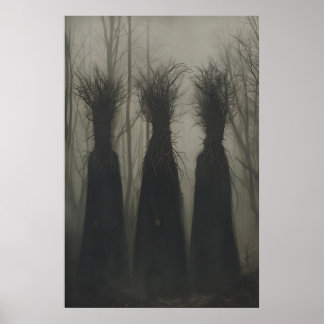 Hekserige Donkere Cottagecore Gotische Wicca Occul Poster