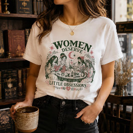 Hekserige Feministische Kleine Obsessies Vrouwen T-shirt