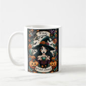 Hekserige, goddeloze, gebrouwen aantrekkelijke Hal Koffiemok (Links)