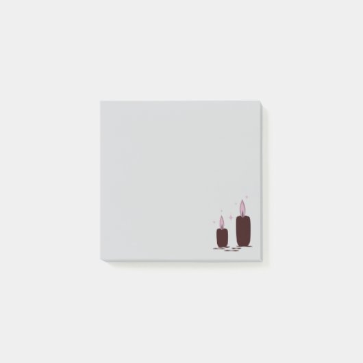 Hekserige Halloween Kaarsen Post-it® Notes (Voorkant)