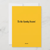 Hekserige Halloween kaart (Achterkant)