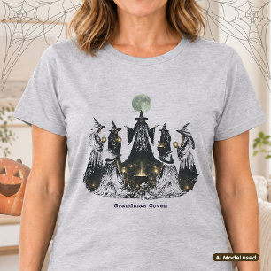 Hekserige Halloween-trui voor oma en vrienden T-shirt