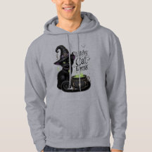 Hekserige Kat Energie Hoodie Unisex Griezelen Hall