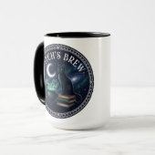 Hekserige koffiemok mok (Voorkant links)