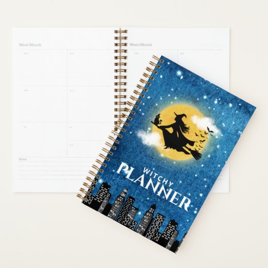 Hekserige Maanlicht Weekplanner | Hemellichter Hek Planner (Display)
