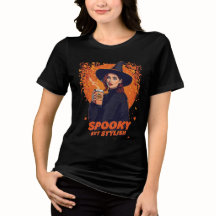 Hekserige maar stijlvolle heks Halloween T-shirt