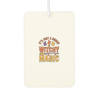 Hekserige Magische Halloween Typografie Design_1 Luchtverfrisser