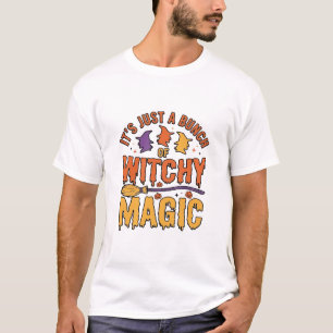 Hekserige Magische Halloween Typografie Design_1 T-shirt