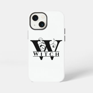 Hekserige monogramnaamontwerp Case-Mate iPhone 13 Mini Hoesje