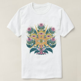 Hekserige occulte botanische grafische afbeelding  t-shirt