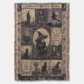 Hekserige quilt Halloween decoratie Deken (Voorkant Verticaal)