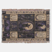 Hekserige quilt Halloween decoratie Deken (Voorkant)