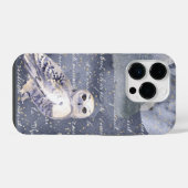 Hekserige Sneeuwuil iPhone Hoesje (Achterkant horizontaal)