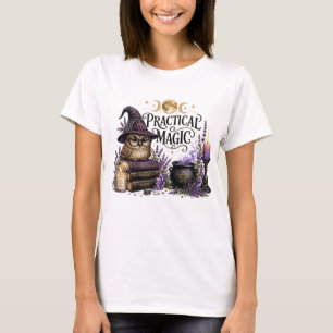 Hekserige Uil Spreuken en Toverdranken Shirt, Cute T-shirt