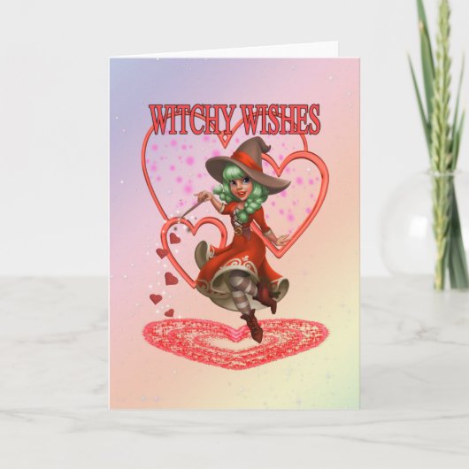 Hekserige Wensen, Fantasie Ontwerp.. Kaart (Voorkant)