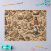  Hekserij Boeken & Kaarsenpatroon (2) Tissuepapier (Craft)