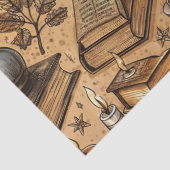  Hekserij Boeken & Kaarsenpatroon (2) Tissuepapier (Detail)