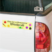 hekserij bumpersticker (Op Truck)