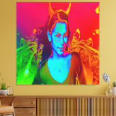 Hekserij Canvas Afdruk (Insitu (Woonkamer))