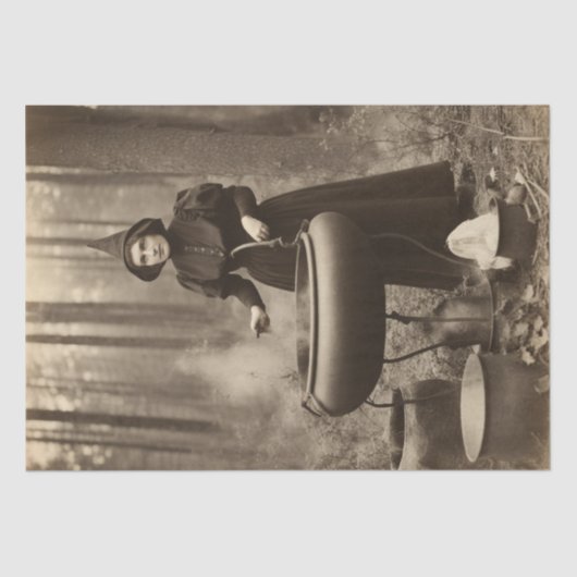  hekserij: Cauldron Conjurings Decoupage Tissuepapier (Voorkant)