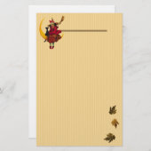 Hekserij en zwarte kat briefpapier (Voorkant / Achterkant)