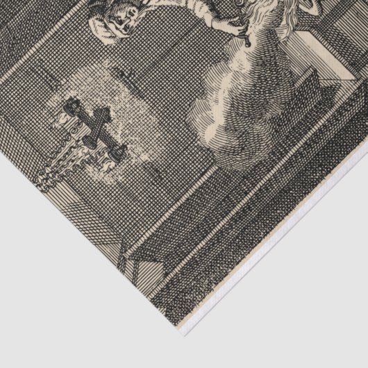 Hekserij Halloween Feestcadeau Tissuepapier (Detail)