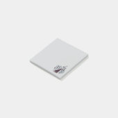 Hekserij Halloween-patroon met maanlicht Post-it® Notes (Schuin)