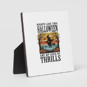 Hekserij Halloween Verschrikkingsscène Gravure Des Fotoplaat (Voorkant)