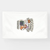 Hekserij Honden Halloween Sfeer Spandoek (Horizontaal)