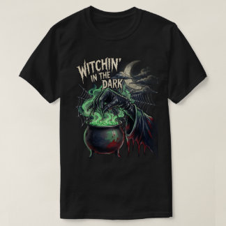 Hekserij in de donkere Halloween T-shirt