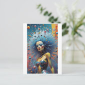 Hekserij - Ken Gage Kunst Briefkaart (Staand voorkant)