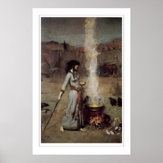 Hekserij-kunstprint The Magic Circle van Jon Poster (Voorkant)