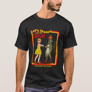 Hekserij Laten we dansen met de duivel Baphomet Sa T-shirt