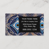 Hekserij Magic Mystic Professional Executive Visitekaartje (Achterkant)