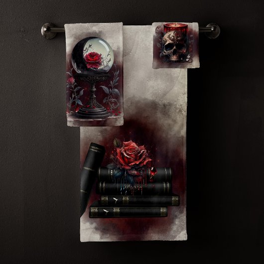 hekserij | Magische items Spellbooks en Crystal Ba Bad Handdoek