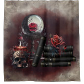 hekserij | Magische items Spellbooks en Crystal Ba Douchegordijn (Voorkant)