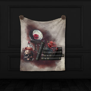 hekserij   Magische items Spellbooks en Crystal Ba Fleece Deken