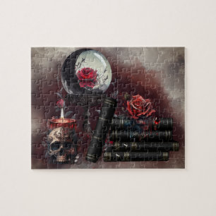 hekserij   Magische items Spellbooks en Crystal Ba Legpuzzel