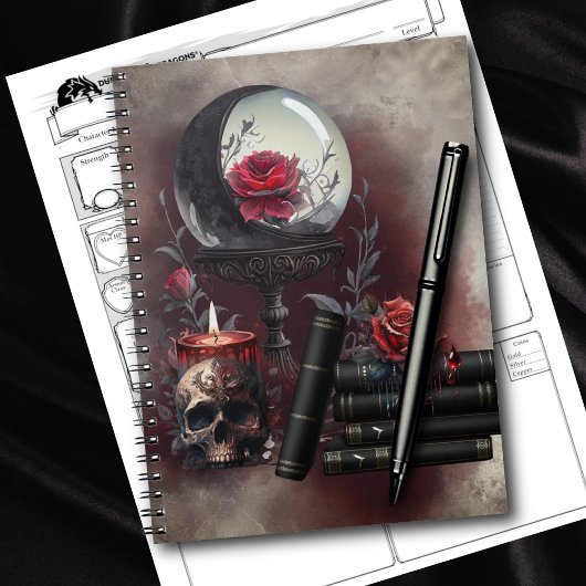 hekserij | Magische items Spellbooks en Crystal Ba Notitieboek