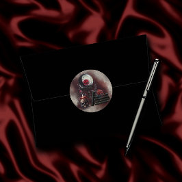 hekserij | Magische items Spellbooks en Crystal Ba Ronde Sticker