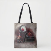 hekserij | Magische items Spellbooks en Crystal Ba Tote Bag (Voorkant)