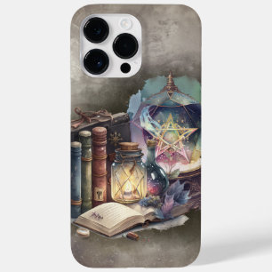 hekserij   Pastel Spellbook Tomes en Crystal Ball Case-Mate iPhone 14 Pro Max Hoesje