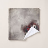 hekserij | Spellbook Tomes en Skull Candle Bad Handdoek (Wasdoekje)
