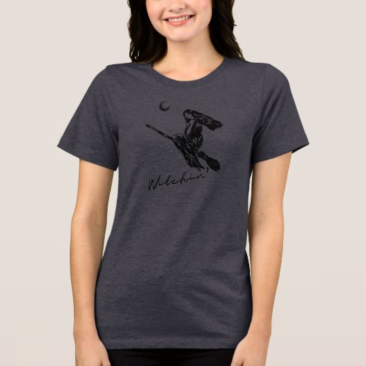 Hekserij Tri-Blend Shirt (Voorkant)