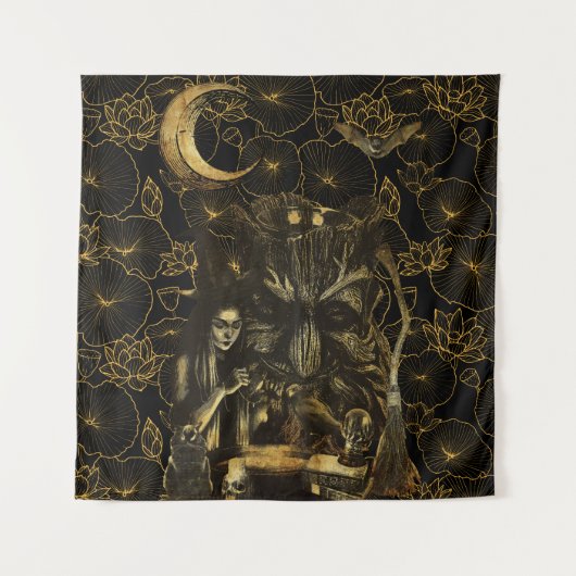 hekserij wandkleed (Voorkant)