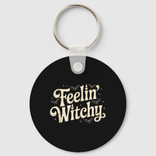 Heksig Grappig Kostuum Griezel Feestje Vintage Sleutelhanger