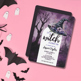 Heksje bijna jarig Hoed Halloween Baby Shower Kaart