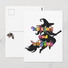 HEKSPREUKEN UITSPREKEN EN KWELLEN voor de Pagan Pl Briefkaart