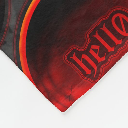 hel0 Fleece Blanket Deken (Hoek)