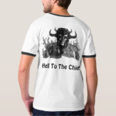 Hel aan de chef t-shirt (Achterkant)